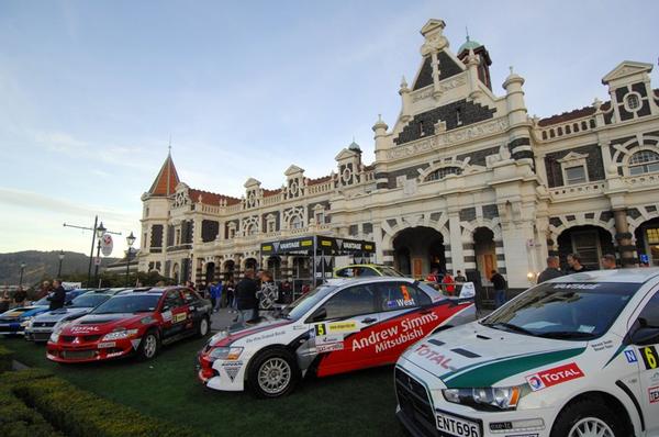 Otago Rally finish 2010